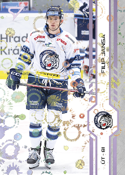 Filip Jansa Liberec Tipsport ELH 2024/25 SportZoo 2. serie Puck Marks #306